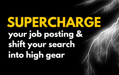 Supercharged Job Posting