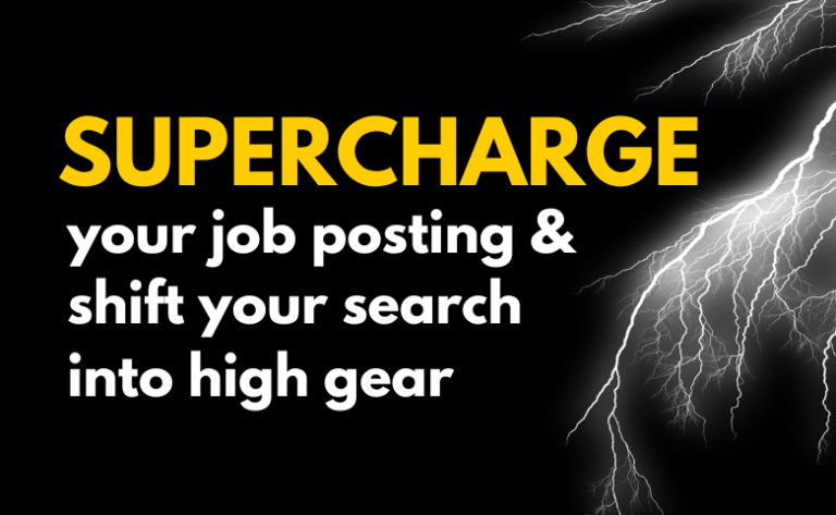 Supercharged Job Posting