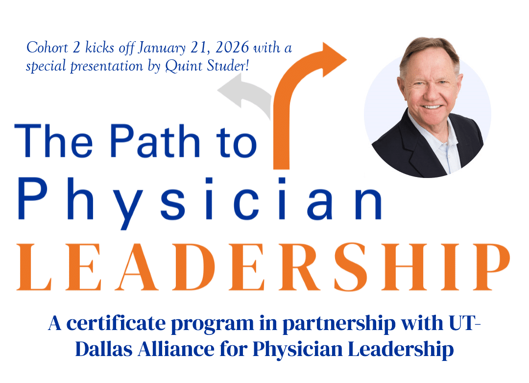 Cohort 2 Kick Off with Quint Studer